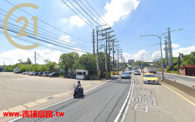 ●中壢區 ~  ㊣12米路(都內)增值農地 ●近中壢交流道視意圖